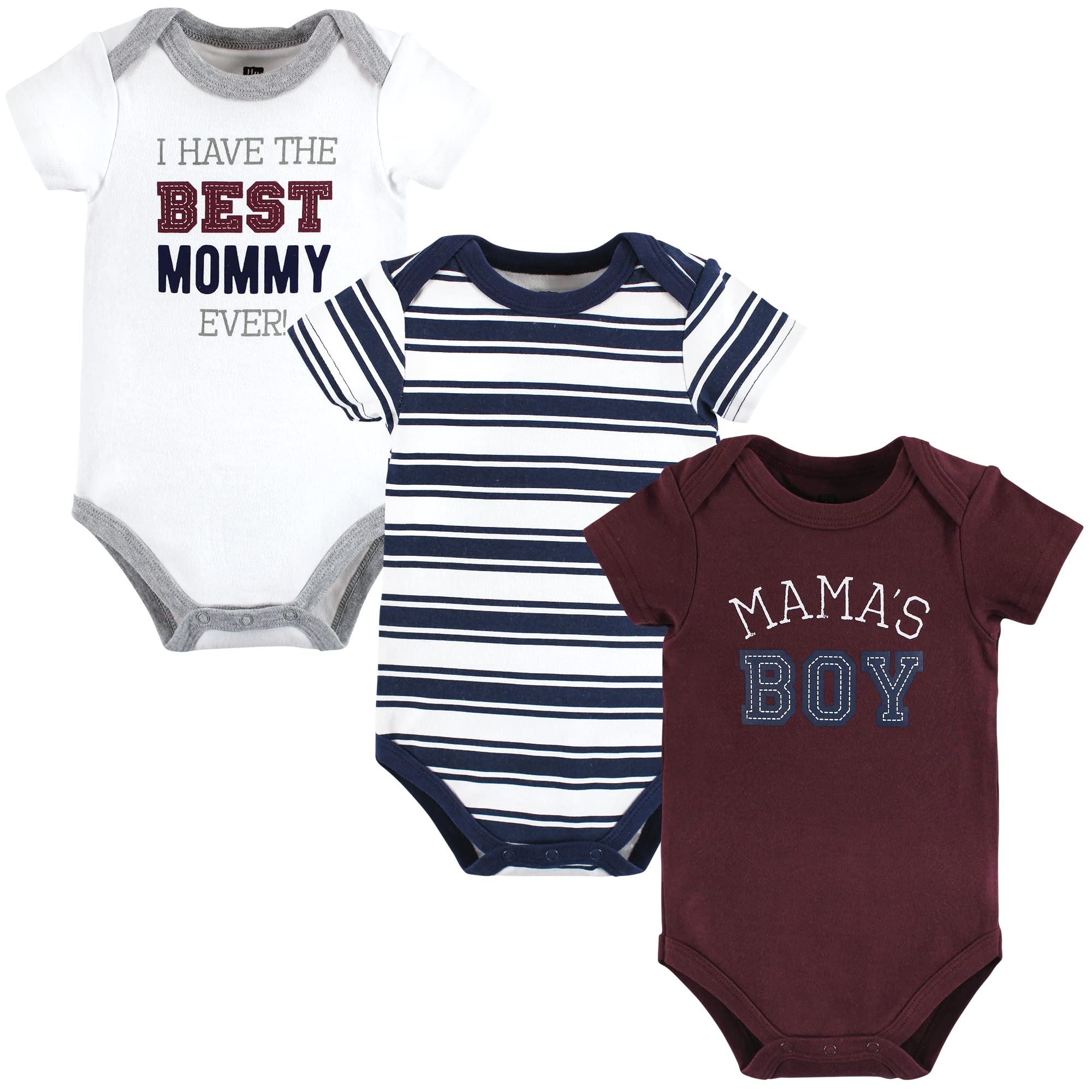 Hudson Baby Cotton Bodysuits - Soft Unisex Onesies for Newborns