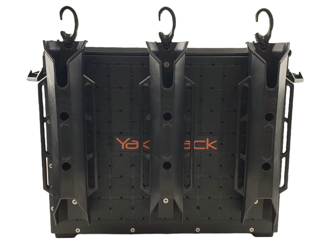 YakAttack BlackPak Pro Kayak Fishing Crate with 6 Rod Holders - 16