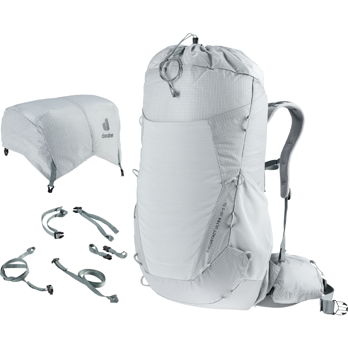 Aircontact Ultra 35+5 SL Backpack - Lightweight Hiking & Travel Backpack for Outdoor Adventures, Camping & Trekking