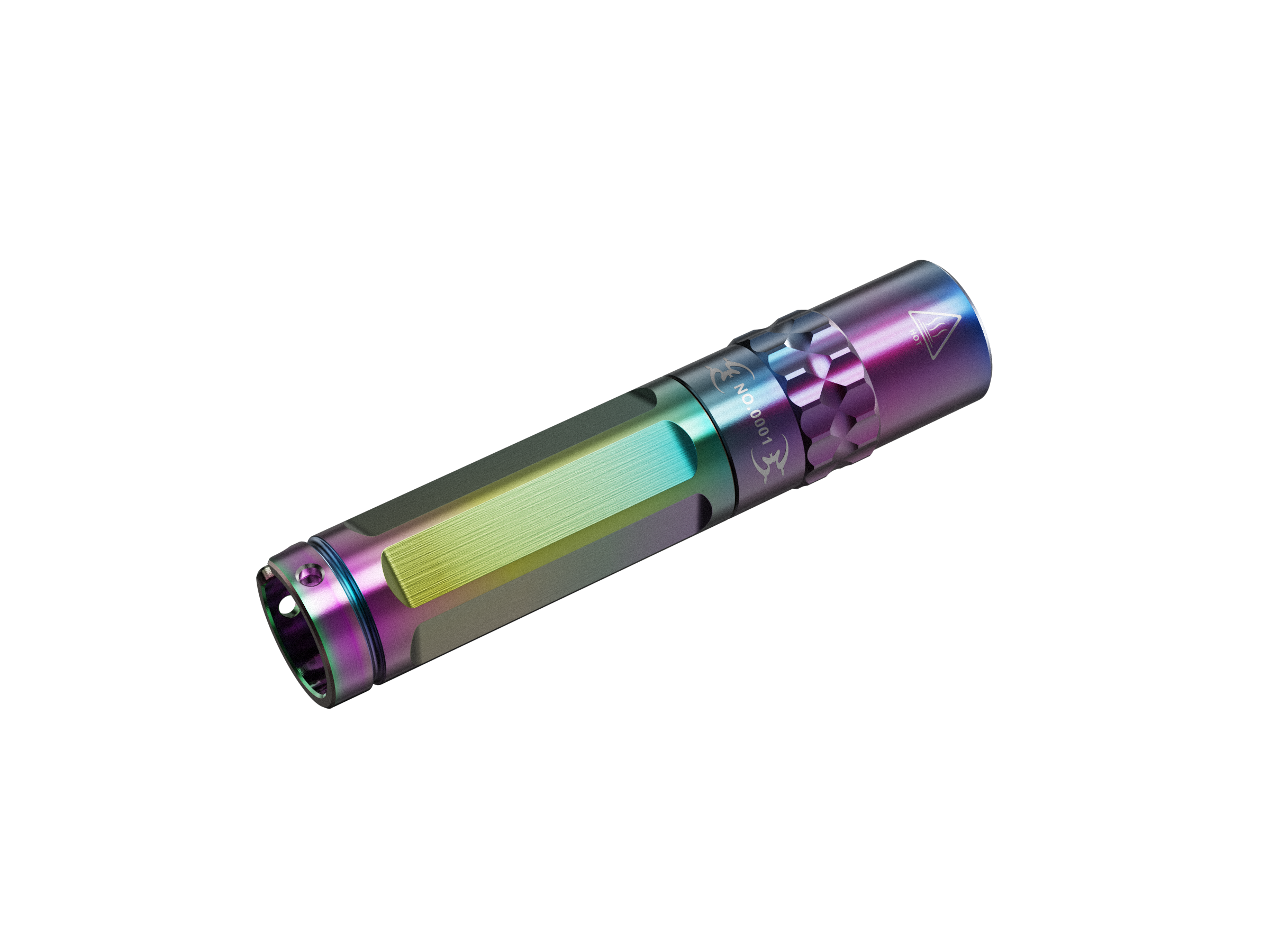 Fenix SilvGlow Limited Edition Collector's AAA Flashlight - Ultra Bright LED Keychain Light for Camping, Hiking & Emergency Use