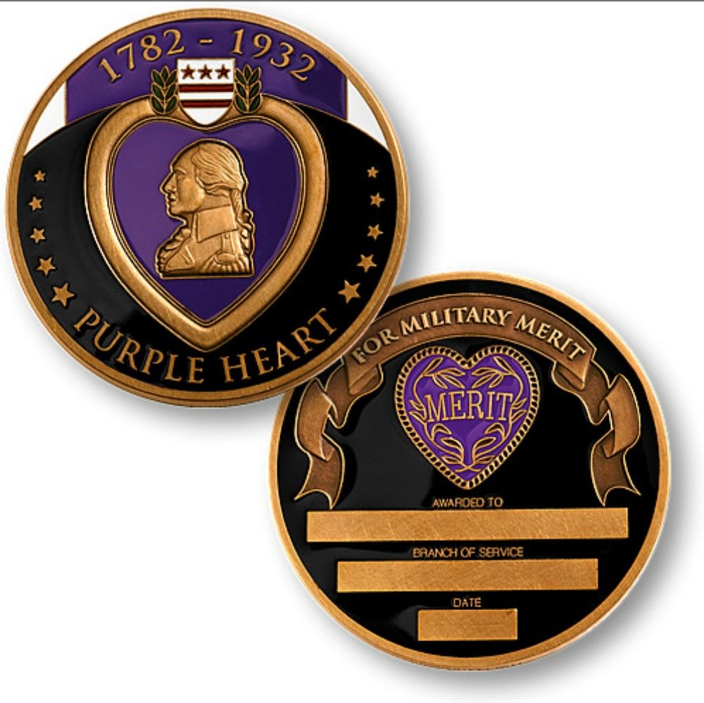 Harley Milwaukee Eight Black Waterfall Horn Cover with Purple Heart Medal Coin Mount Set - Perfect for Motorcycle Enthusiasts & Military Memorabilia Collectors