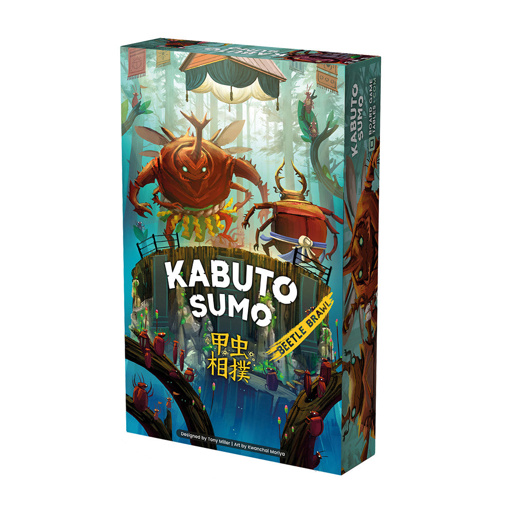 Kabuto Sumo - Japanese Beetle Wrestling Game for Kids & Adults - Fun Family Board Game for Parties & Game Nights