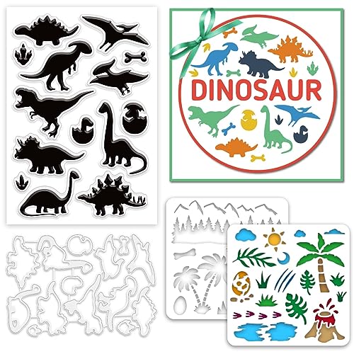 Dinosaurs Stamps and Dies