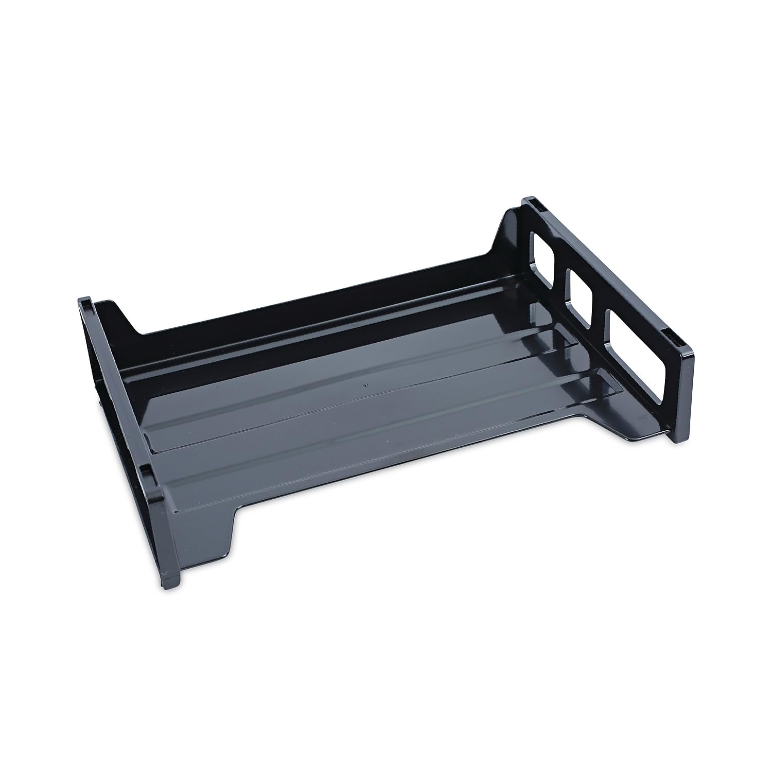 UNV08100 Universal Side Load Letter Desk Tray - Black - Organize Mail, Documents & Office Supplies - Perfect for Home, Office & Workspace Organization