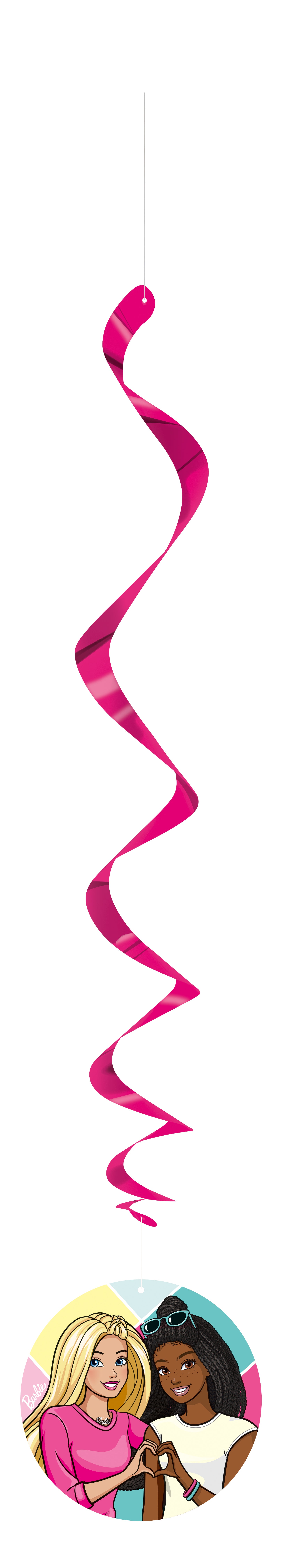 Barbie Hang Swirl 26 - 3 Piece Set for Doll Play & Display | Perfect for Kids' Room Decor & Collectible Doll Accessories