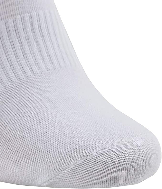 Breathable Cotton Crew Socks for Men & Women - Athletic Sports Casual Ankle Socks for Running, Gym & Everyday Wear