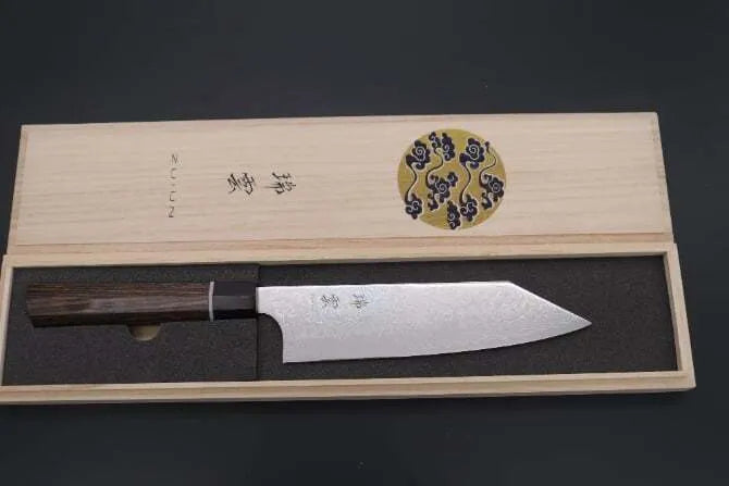 Premium Kanetsugu Zuiun Santoku Knife - 7-inch Japanese Chef's Knife with VG-10 Stainless Steel Blade - Perfect for Slicing, Dicing & Mincing - Ideal for Home Cooks & Professional Chefs