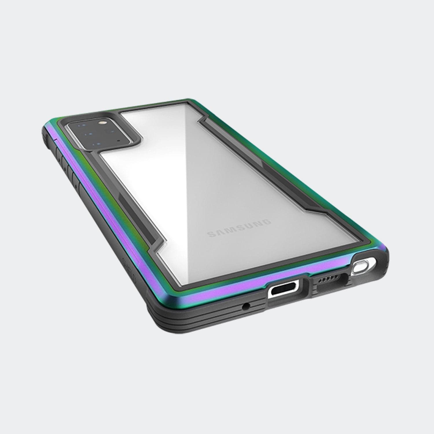 Raptic Shield Galaxy Note 20 Case - Iridescent Protective Cover | Shockproof & Scratch-Resistant Phone Case for Samsung Galaxy Note 20 | Perfect for Everyday Use, Travel & Outdoor Activities