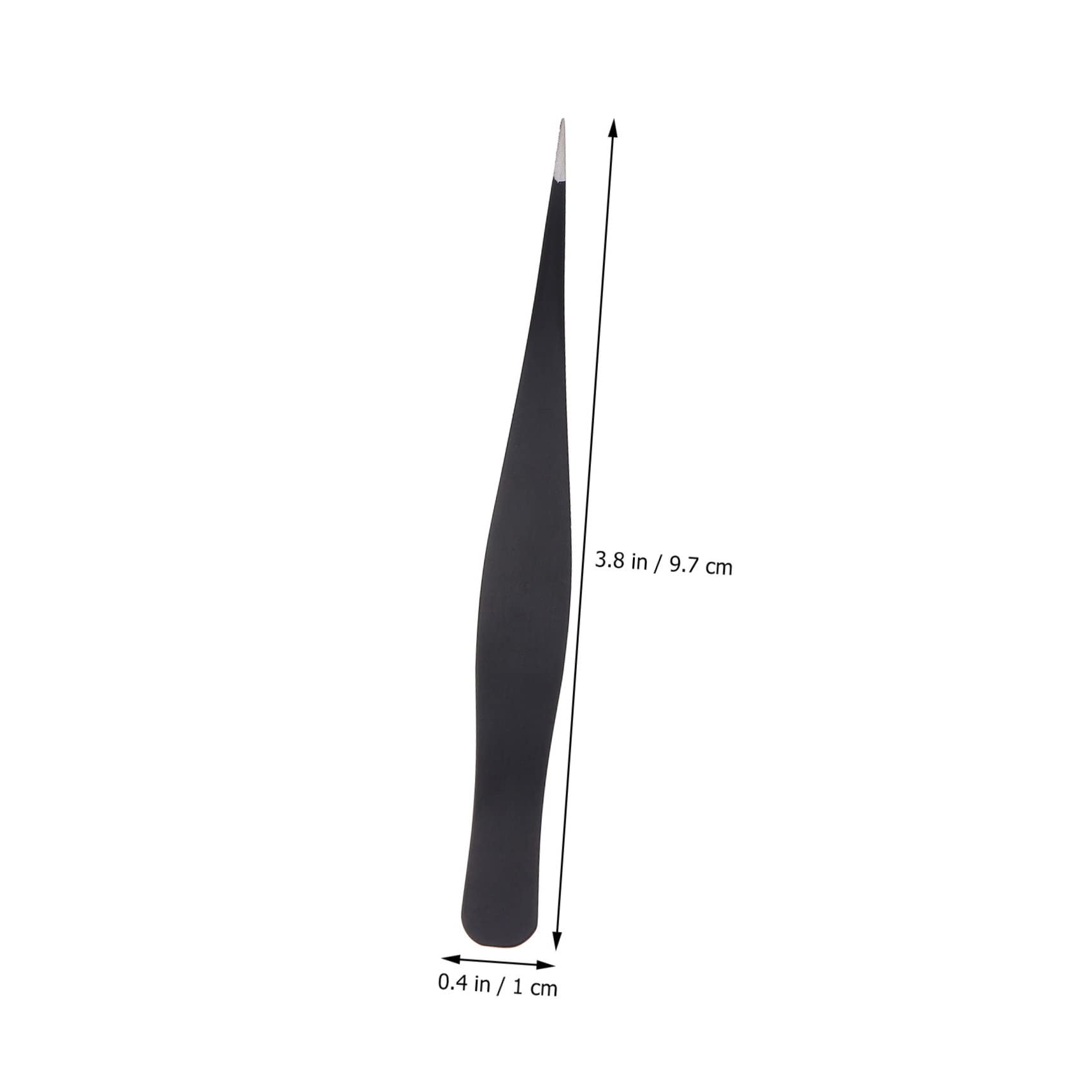 Beavorty 6pcs Stainless Steel Eyelash Tweezers Set - Professional Precision Eyebrow Tweezers for Lash Extensions, Makeup & Eyebrow Shaping - Perfect for Salon, Home Use & Travel Beauty Kit