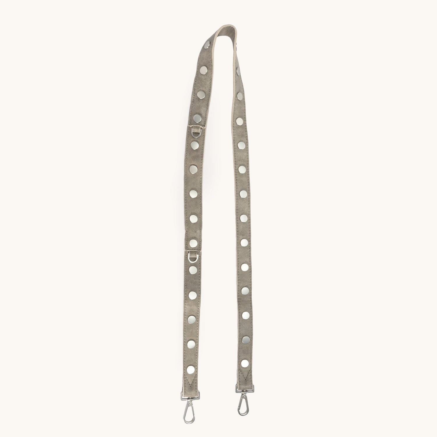 1 Inch Pewter Rivet Strap - Brushed Silver Finish for Leather Belts, Bags & DIY Craft Projects | Durable & Stylish Accessory