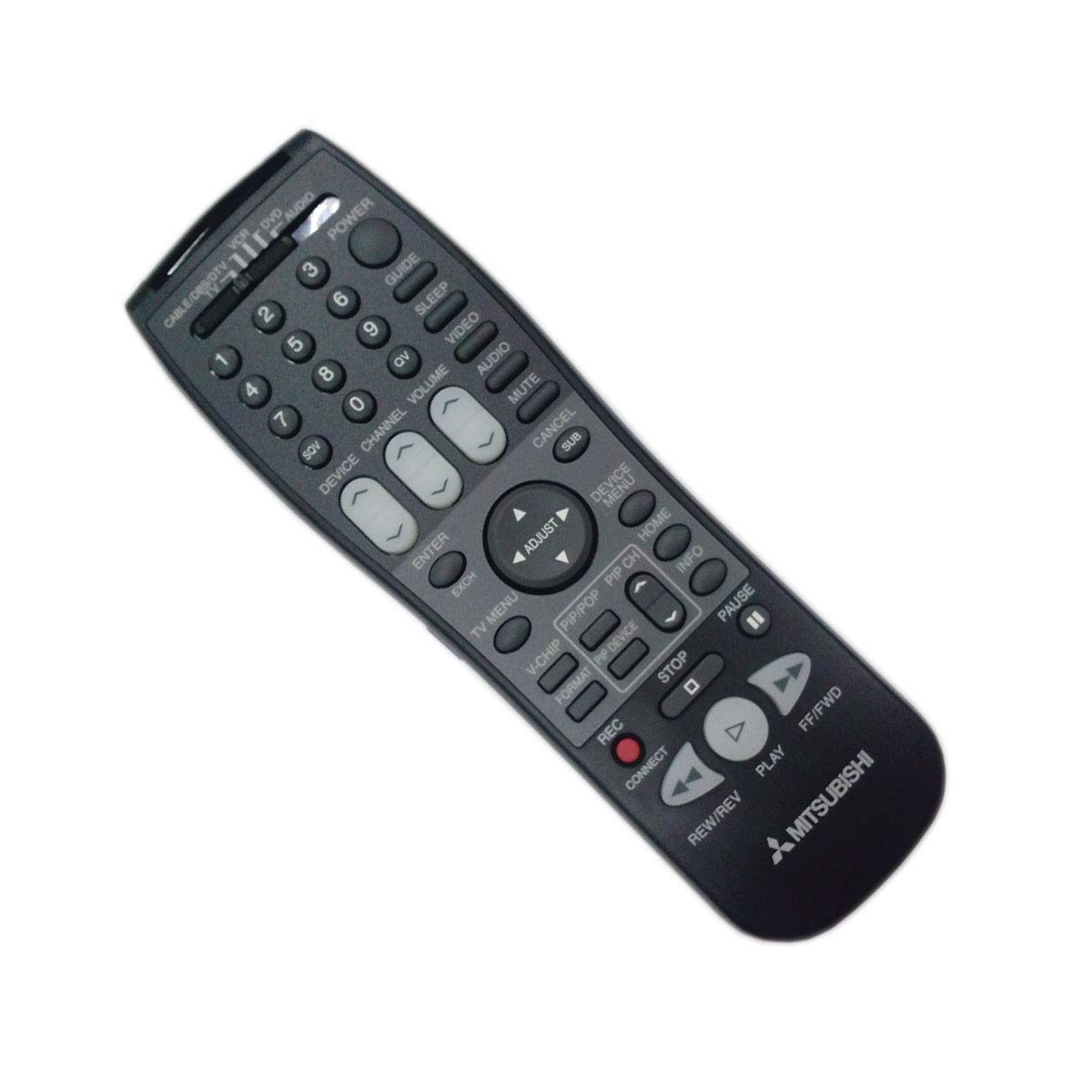 Original Smart Remote Control Replacement for Mitsubishi HD5000 Projector - Compatible with HD5000U/HD5000U-ST Models | Perfect for Home Theater & Office Presentations