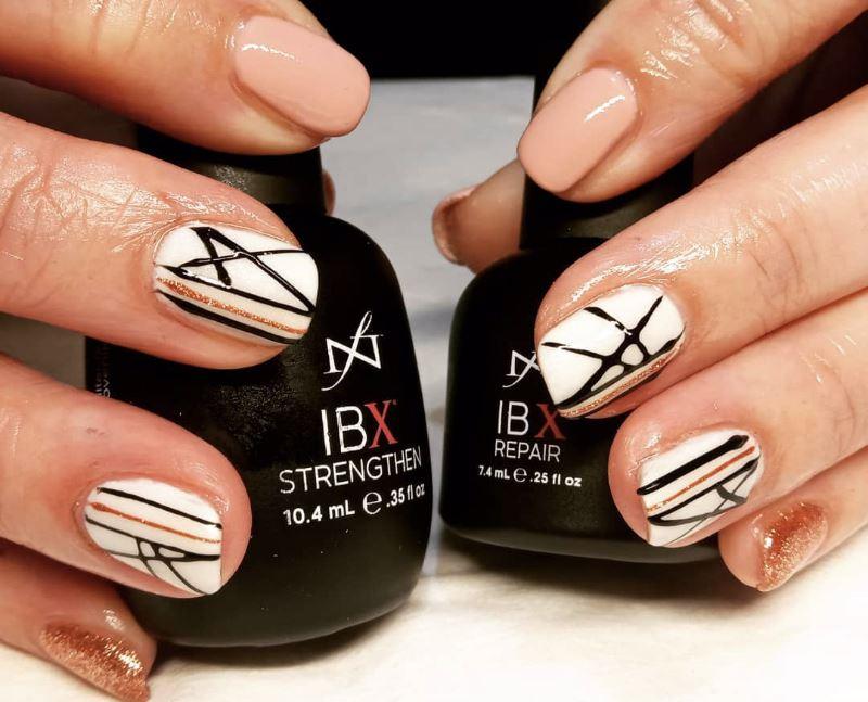 Duo Pack IBX Nail Strengthener & Repair Treatment - Strengthen Weak, Brittle Nails & Repair Damage - Professional Salon-Grade Nail Care for Healthy, Strong Nails at Home or Salon Use