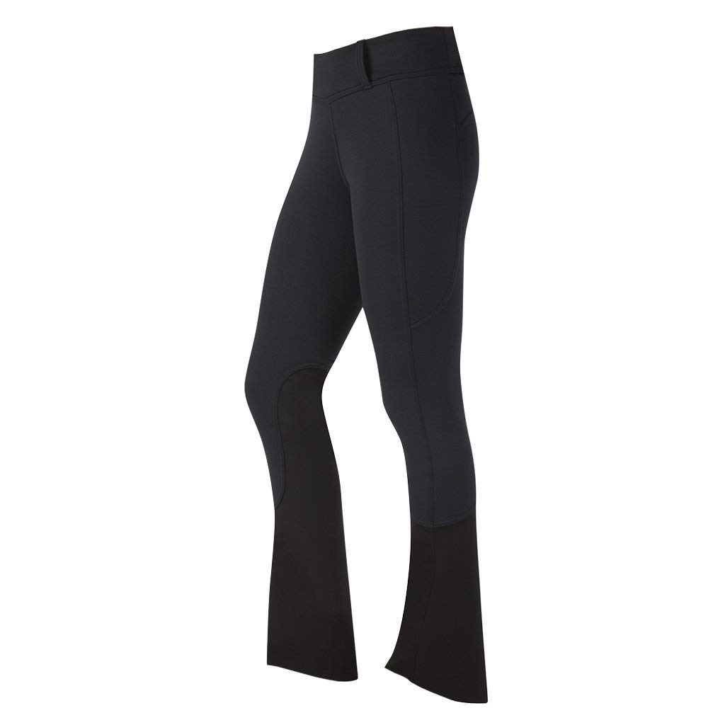 Kerrits Women's Sit Tight Wind Pro Bootcut Winter Horse Riding Tights - Warm Polartec Equestrian Breeches with Phone Pocket for Cold Weather Riding & Outdoor Activities