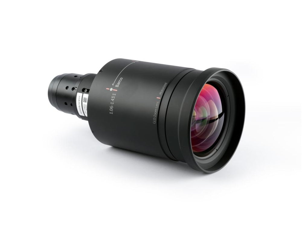 Barco GLD Lens 3-Pack for F80 Series Projectors (0.8-1:1, 1-1.35:1, 1.35-2:1 Ratio) - R9408739 - Perfect for Home Theater, Business Presentations & Large Venue Projections