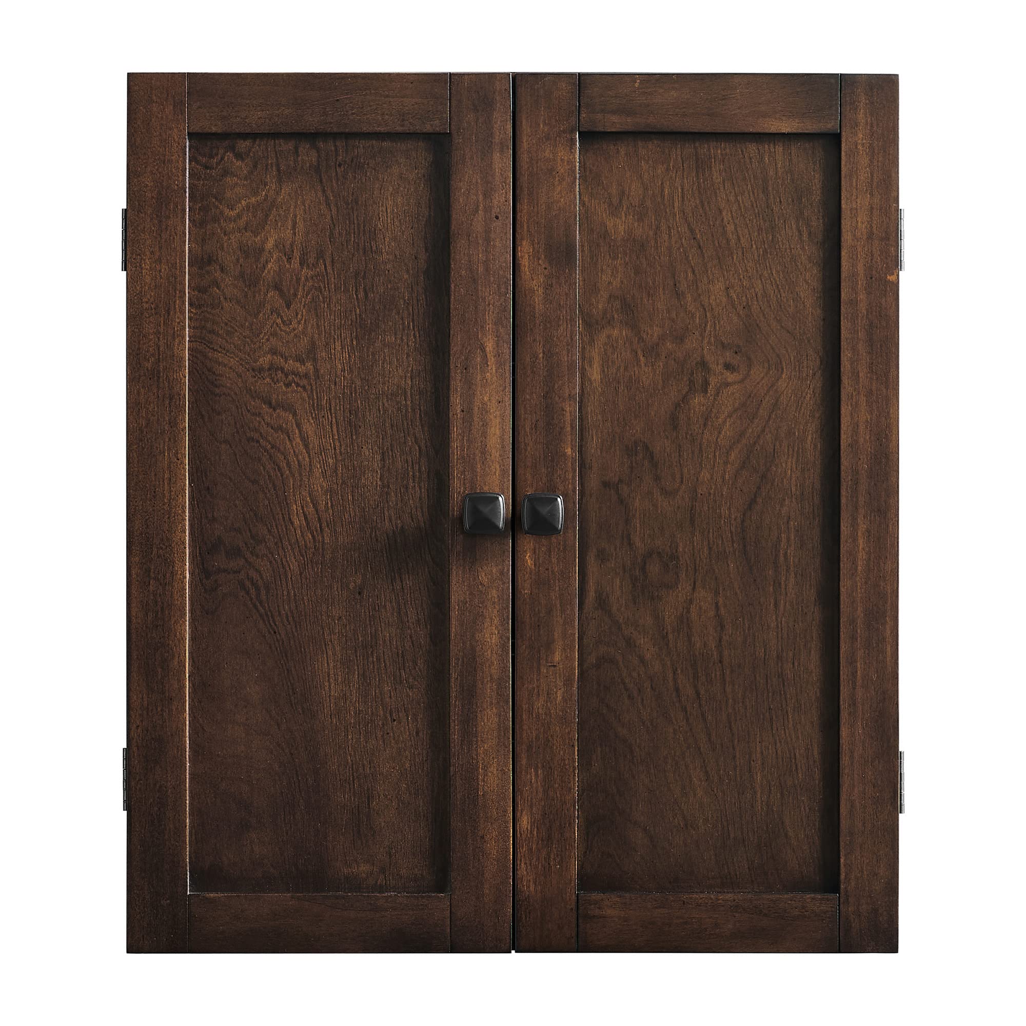 Premium Dart Cabinet for Whiskey Storage - Organize & Display Your Whiskey Collection in Style - Perfect for Home Bars, Game Rooms & Man Caves