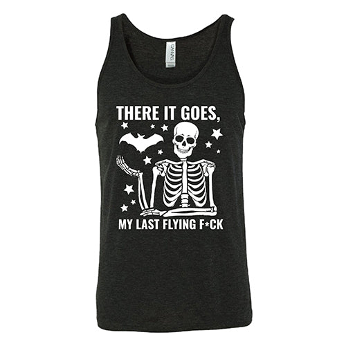 Funny Halloween T-Shirt - There It Goes My Last Flying Fuck Unisex Tee for Costume Parties & Festive Events