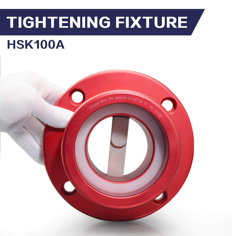 HSK100 Tool Holder Tightening Fixture - Precision Lock Seat for HSK100A & HSK100C Spindle Tools | Ideal for CNC Machining, Milling & Lathe Operations