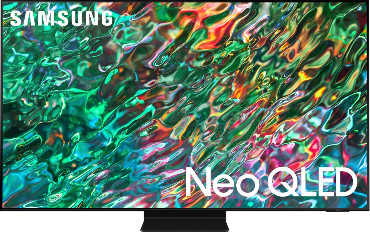 Samsung 65-Inch QN90B Neo QLED 4K UHD Smart TV with Tizen OS (2022 Model) - QN65QN90BD/QN65QN90BA - Perfect for Home Theater, Gaming & Streaming Netflix, Prime Video, Disney+