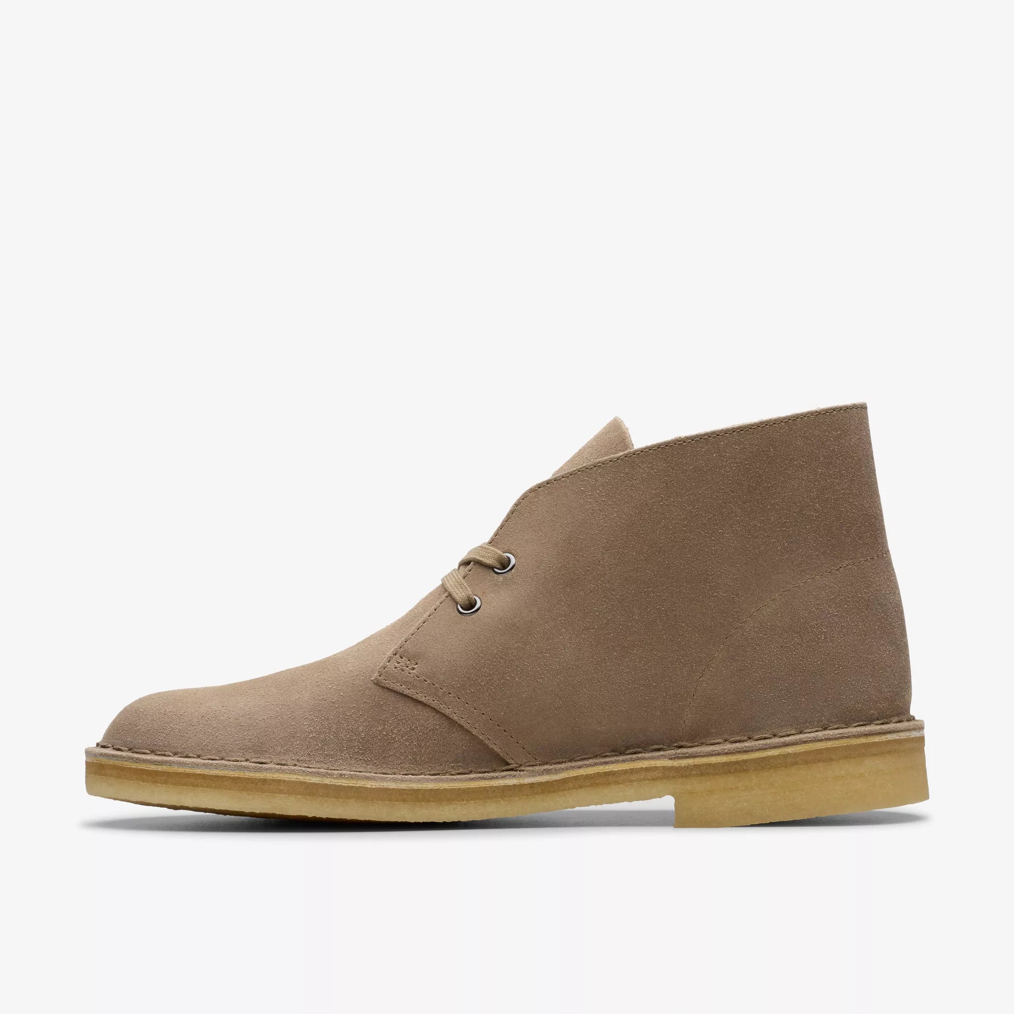 Clarks Men's Desert Boot in Taupe Distressed - Classic Suede Chukka Boots for Men | Comfortable & Stylish Casual Footwear for Everyday Wear, Office & Outdoor Adventures