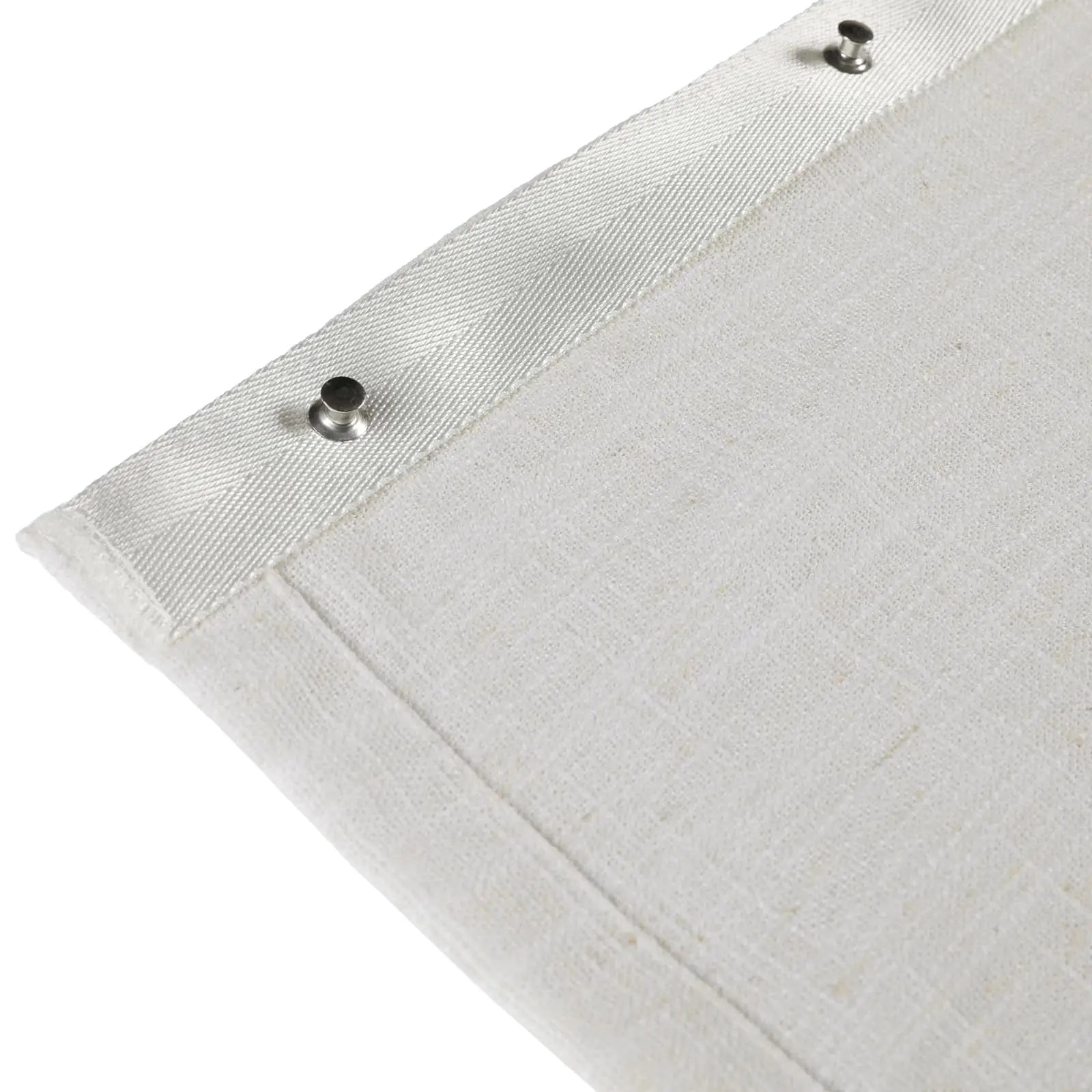 Liz Linen Ripple Fold Drapery Curtains - Elegant Window Treatments for Living Room & Bedroom Decor