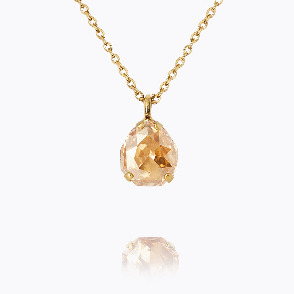 Carlotta Necklace - Elegant Golden Shadow Pendant for Women | Perfect for Parties, Weddings & Everyday Wear
