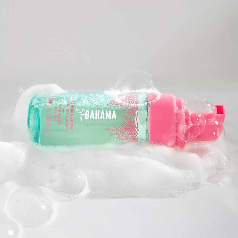 Bahama Skin PGA Foaming Cleanser - Gentle Face Wash for Sensitive Skin | Deep Cleansing & Hydrating | Perfect for Daily Skincare Routine & Post-Workout Refresh