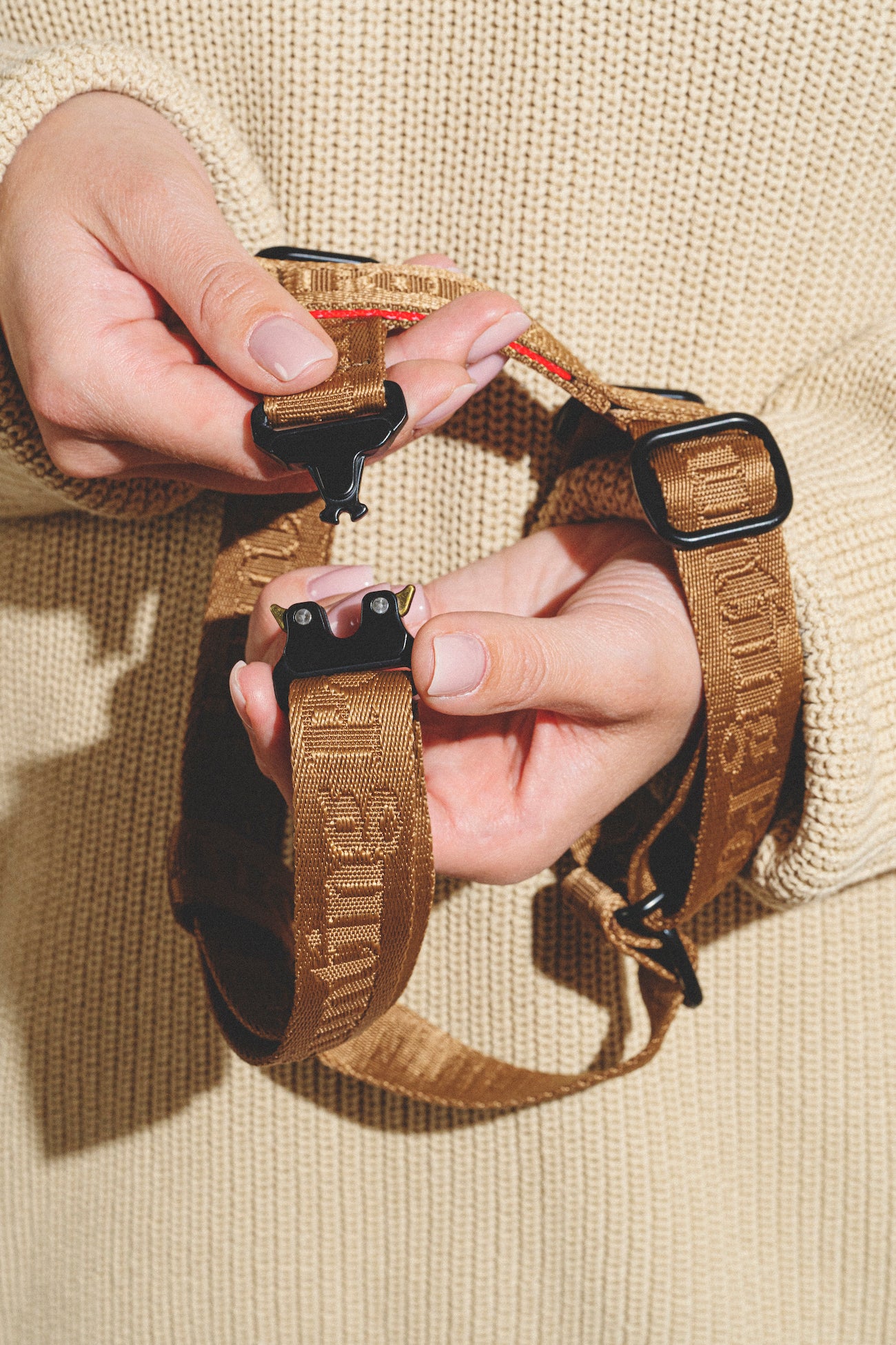 **Comfy Walk Kit for Dogs - Adjustable Harness & Leash Set in Ginger - Perfect for Walking, Training, and Outdoor Adventures**