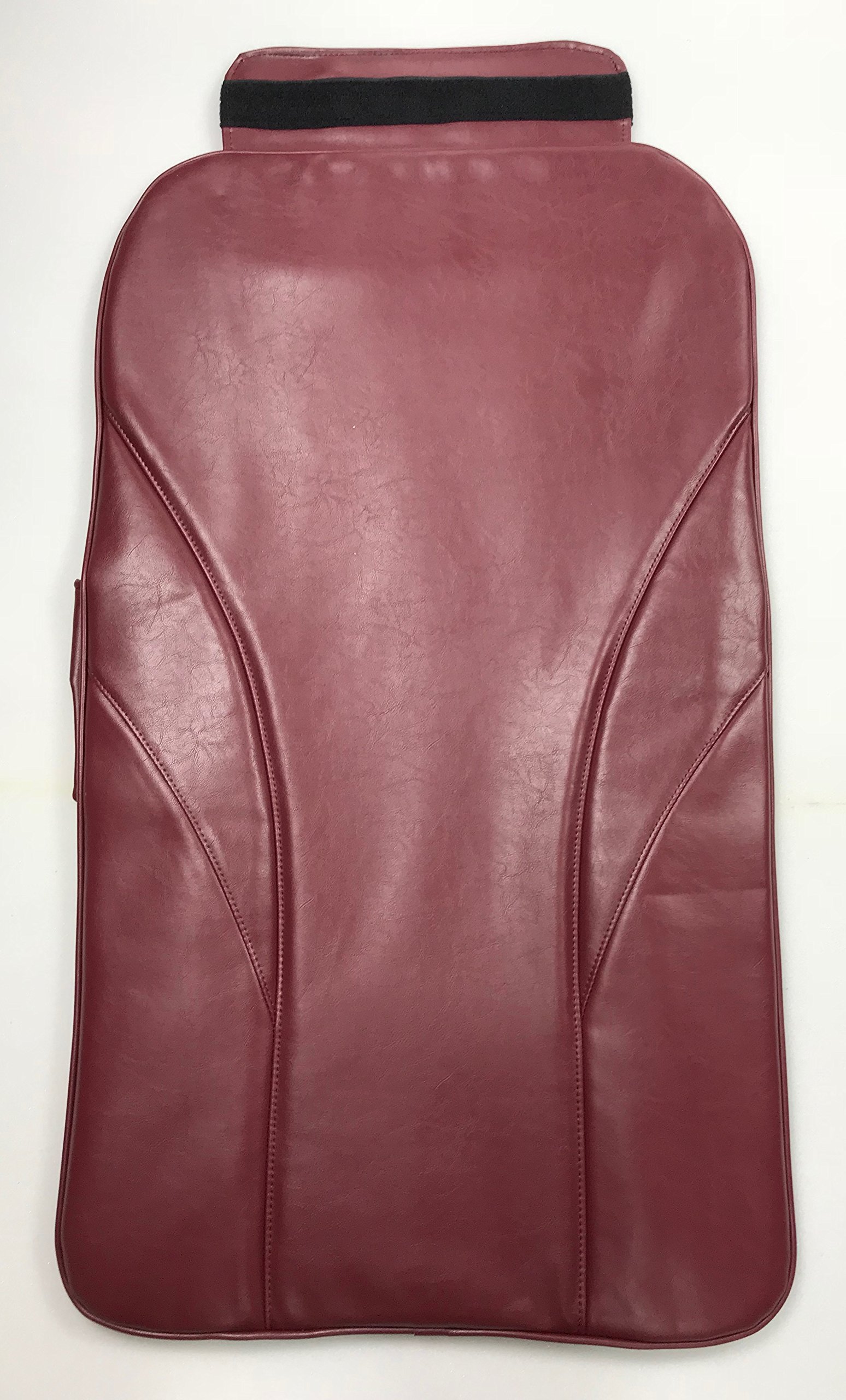**ZKZ Salon Pedicure Chair Massage Cushion with Air Seat Cover - Burgundy Spa Comfort for Nail Salons & Home Relaxation**