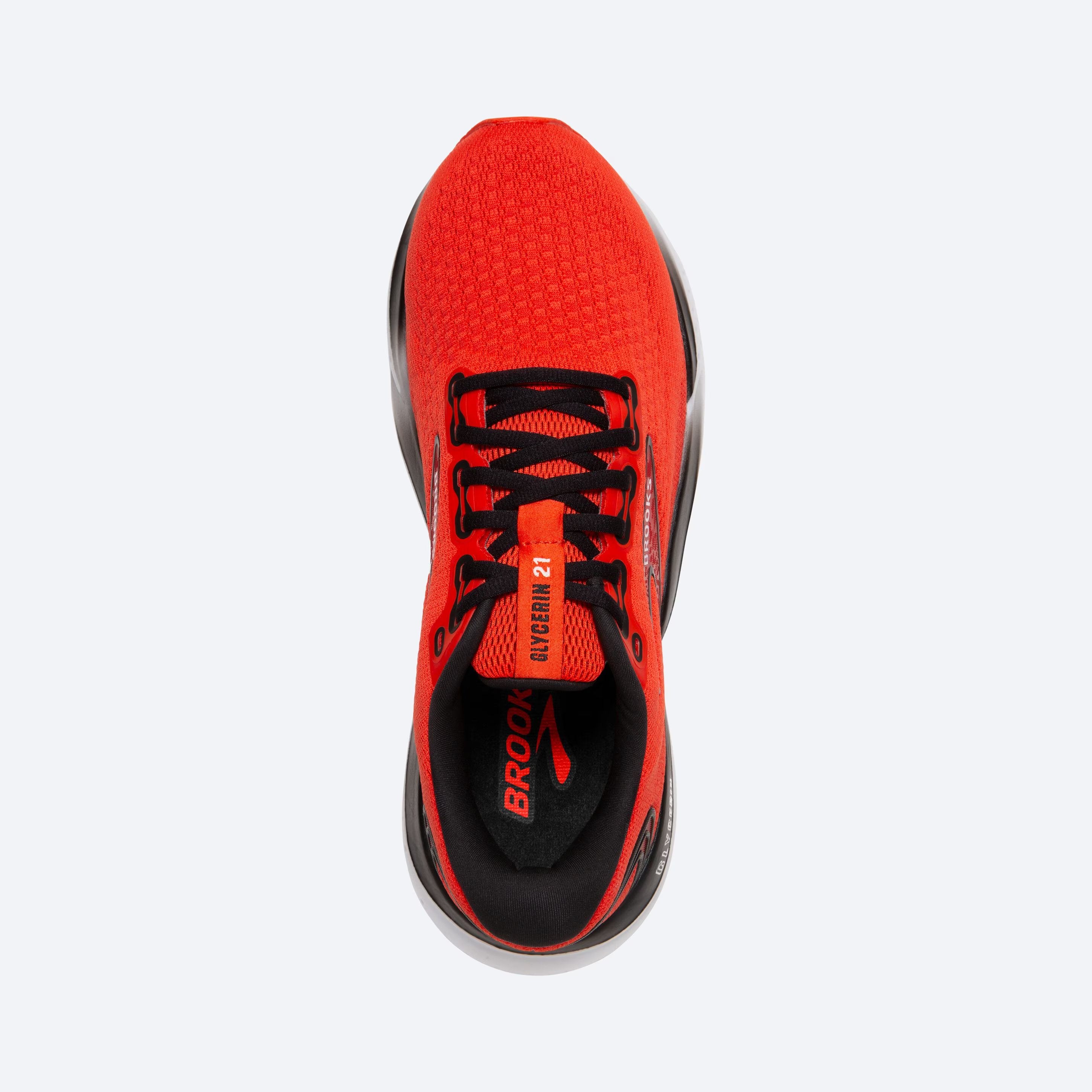 Brooks Glycerin 21 Men's Running Shoes - Premium Cushioned Road Running Sneakers for Long Distance & Marathon Training