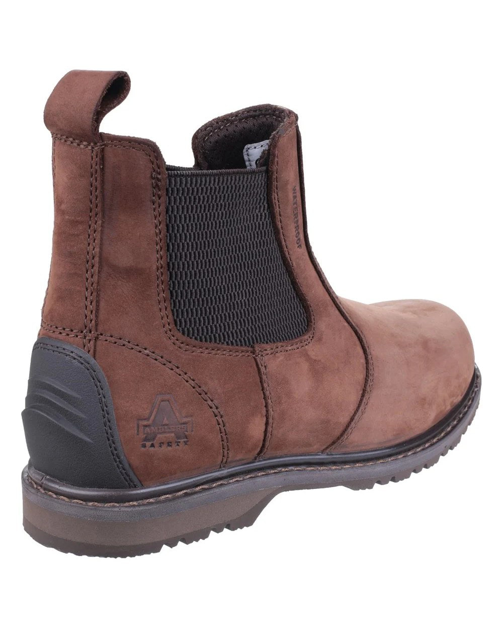 Amblers Safety AS148 Sperrin Waterproof Steel Toe Work Boots - Heavy Duty Slip Resistant Construction Boots for Construction, Warehouse & Outdoor Work