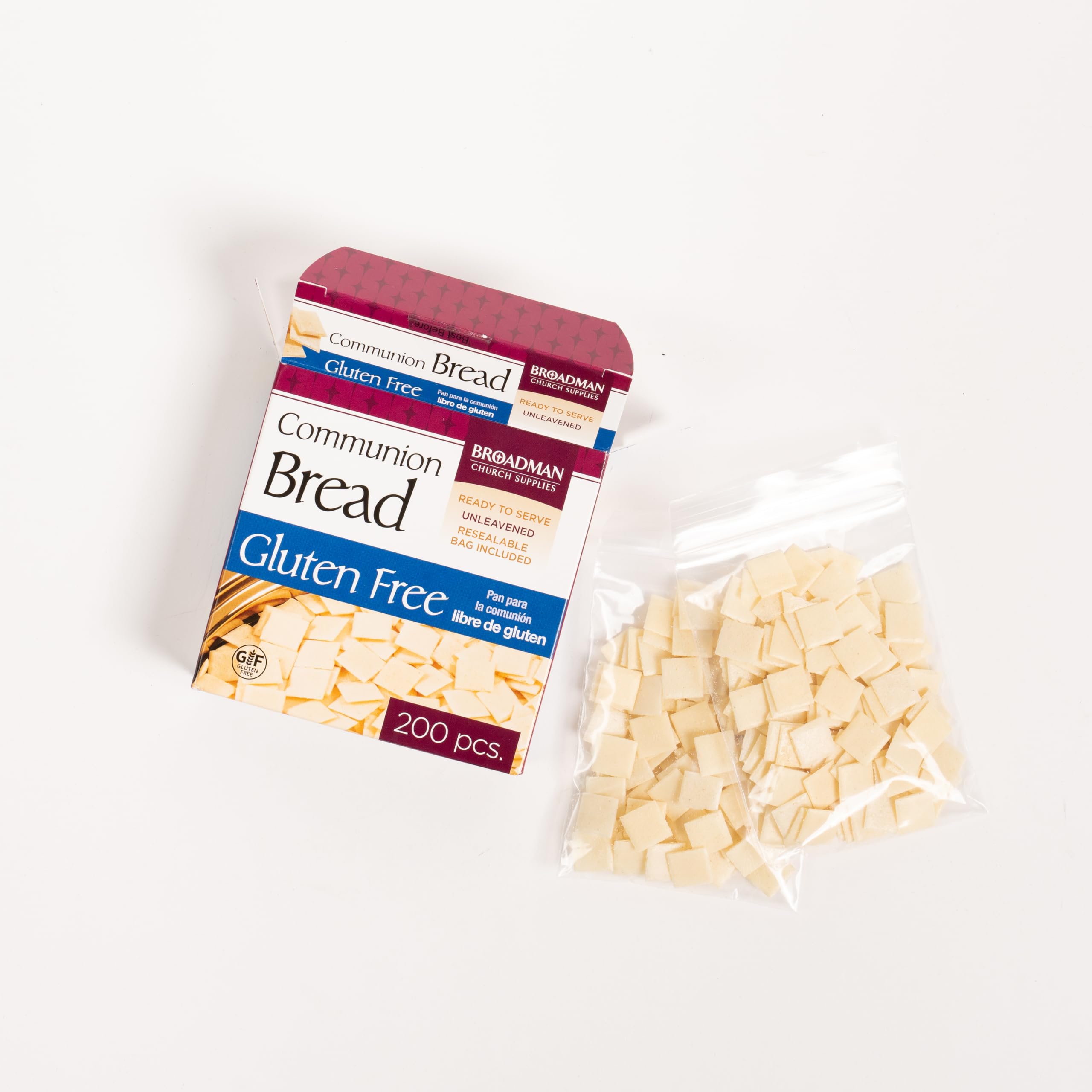 Gluten Free Communion Bread for Church Supplies - 200 Count Pack | Perfect for Church Services, Holy Communion, and Religious Ceremonies