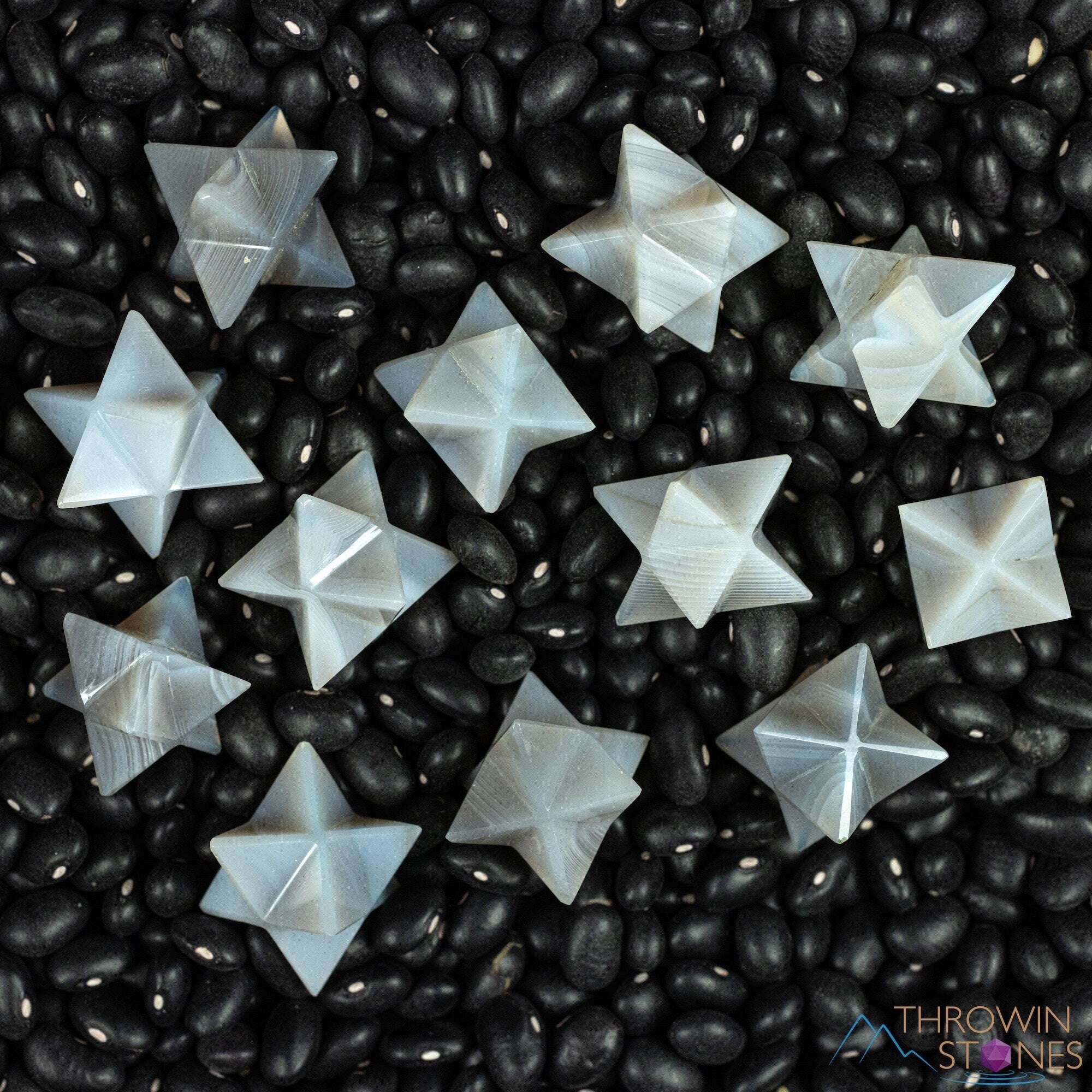 AGATE Crystal Merkaba Star - Sacred Geometry Metaphysical Healing Stone, Unique Spiritual Gift for Home Decor & Meditation | Perfect for Energy Healing, Yoga Spaces & Holistic Living