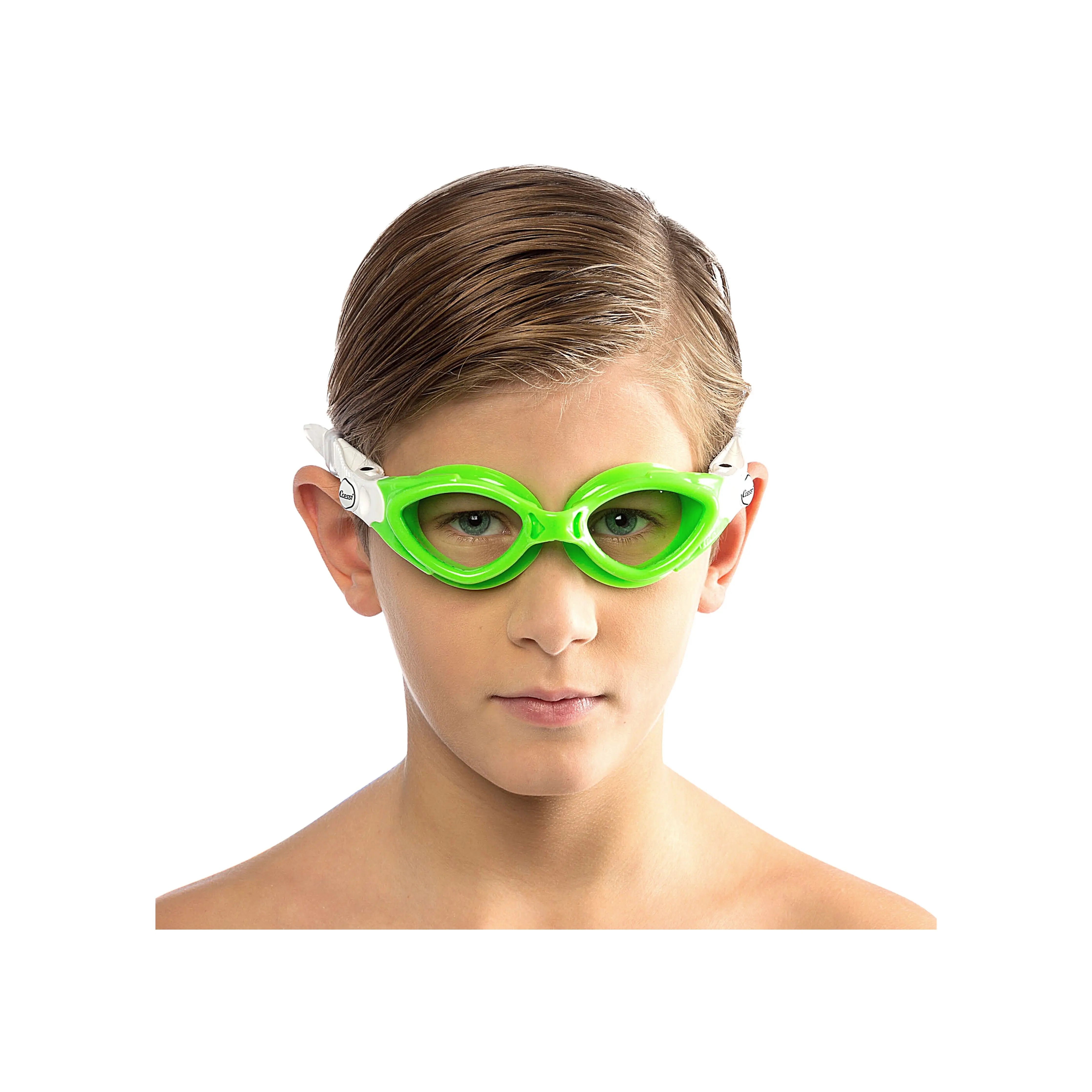 Cressi King Crab Kids Swim Goggles for Ages 7-15 | UV Protection & Anti-Fog Scuba Mask | Perfect for Swimming Lessons, Snorkeling & Pool Games