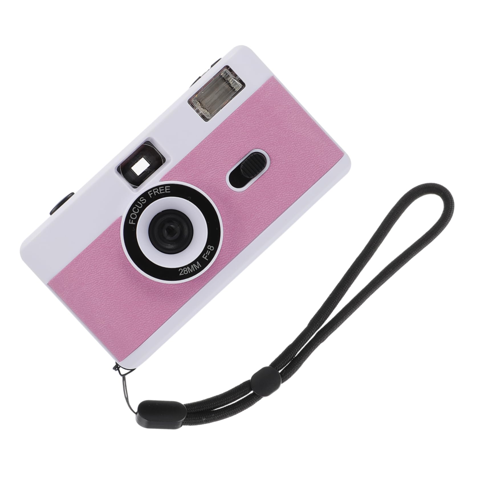 DOITOOL 35mm Film Reusable Vintage Retro Camera - Pink, Purple & White - No Battery Needed - Perfect for Travel, Street Photography & Gifts