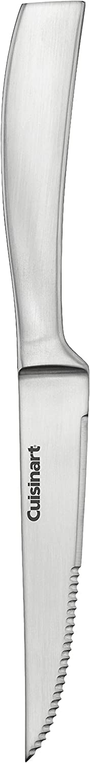 **Cuisinart 15-Piece Block Knife Set - Stainless Steel Kitchen Knives with Sharp Blades for Precise Cutting, Lightweight & Durable, Dishwasher Safe - Perfect for Home Chefs, Cooking, Slicing & Meal Prep**