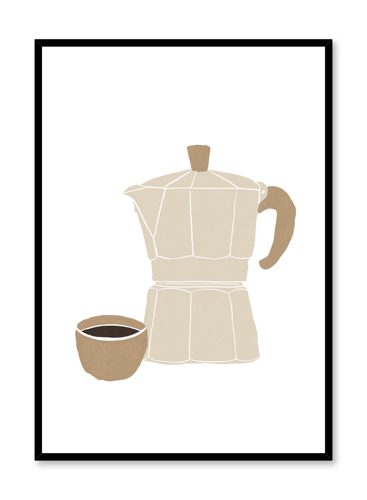 Stainless Steel Moka Pot for Espresso - Italian Stovetop Coffee Maker - Perfect for Home, Office & Camping Use