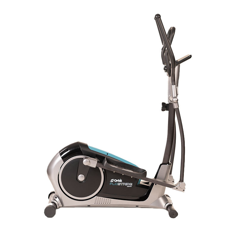Orbit Flo Stride Cross Trainer - Low Impact Elliptical Machine for Home Workouts, Cardio & Full Body Exercise - Perfect for Small Spaces, Apartment & Office Fitness
