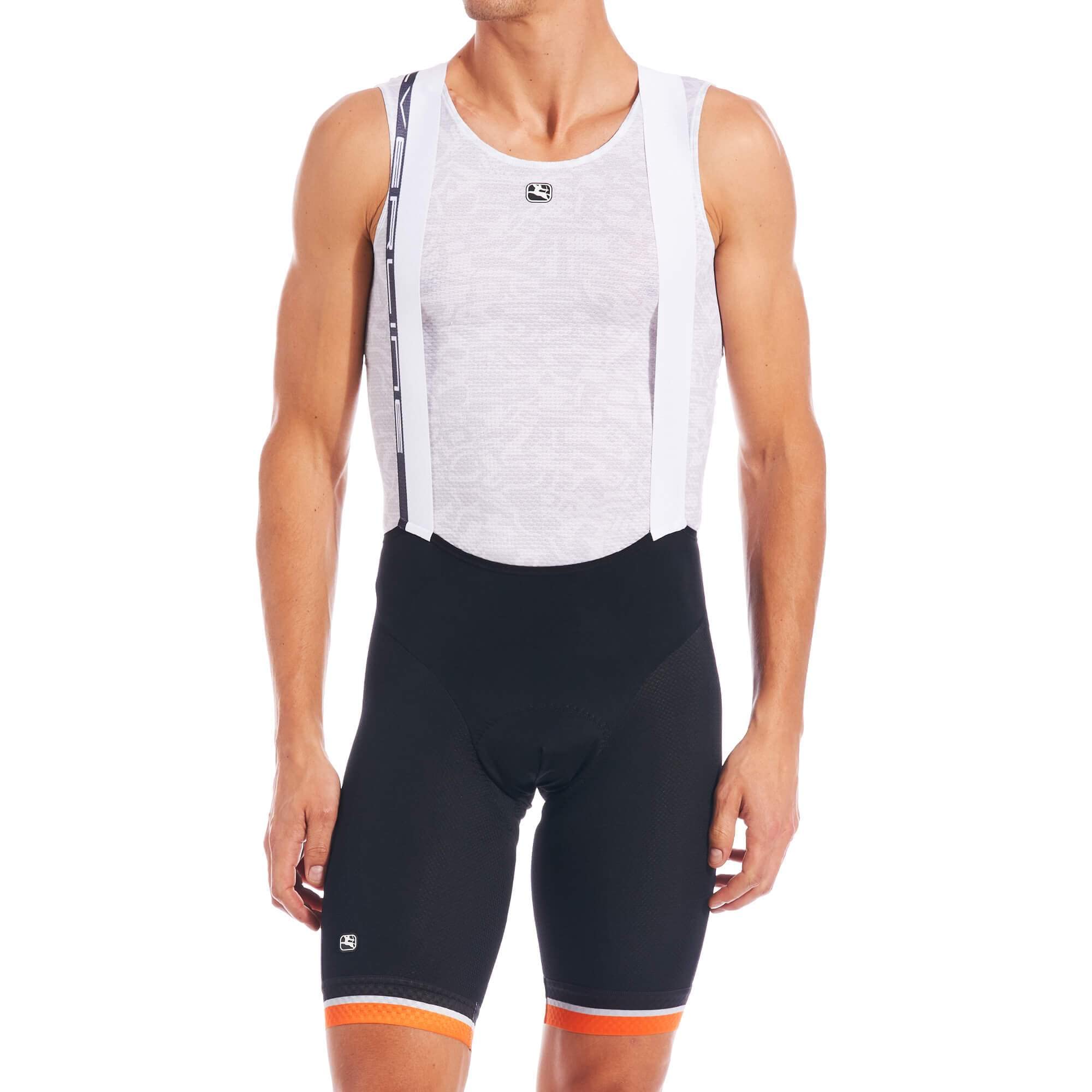 Giordana Men's Silverline Cycling Bib Shorts - High-Performance Bike Shorts for Road & Mountain Biking - Comfortable & Breathable for Long Rides