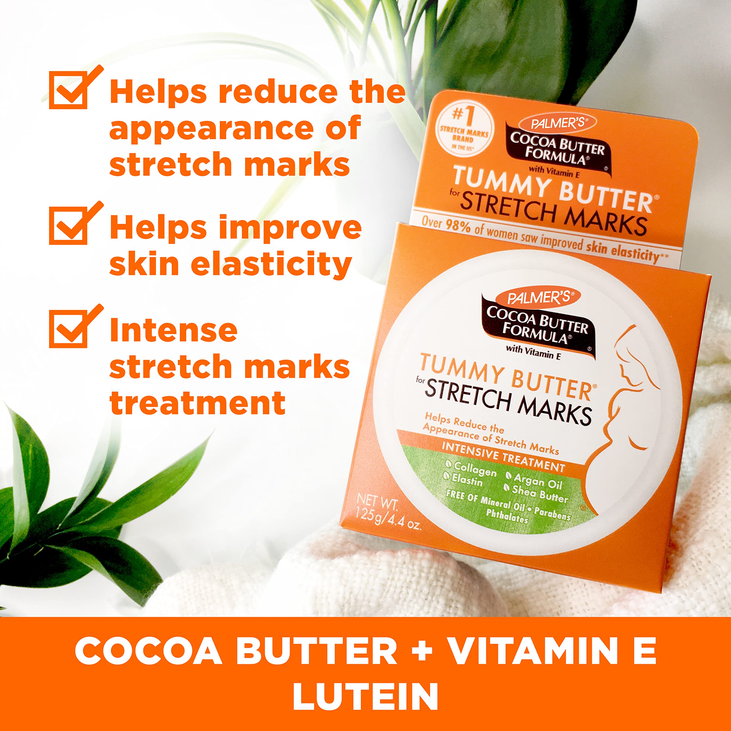 **Palmer's Cocoa Butter Formula Pregnancy Skin Care Kit – Stretch Marks & Scars Treatment, Dermatologist Approved, 4-Piece Full-Size Set – Perfect Gift for Expecting Moms, Ideal for Prenatal & Postpartum Care**