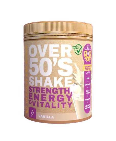 Vitality Blends Complete Nutrition Shake for Adults Over 50 - Protein Powder with Vitamins & Minerals - Ideal for Senior Health, Energy & Wellness Support