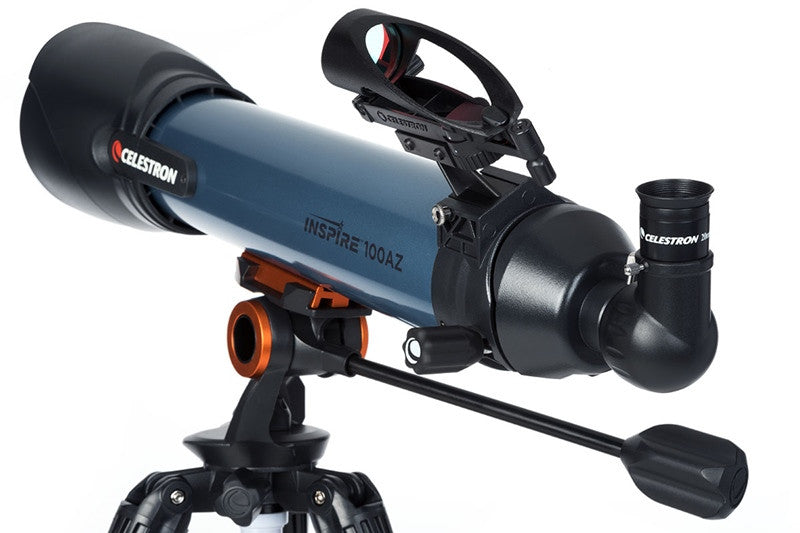 Celestron Inspire 100AZ Refractor Telescope - 100mm Aperture Astronomy Telescope for Adults & Beginners - Perfect for Stargazing, Moon Observation & Astrophotography
