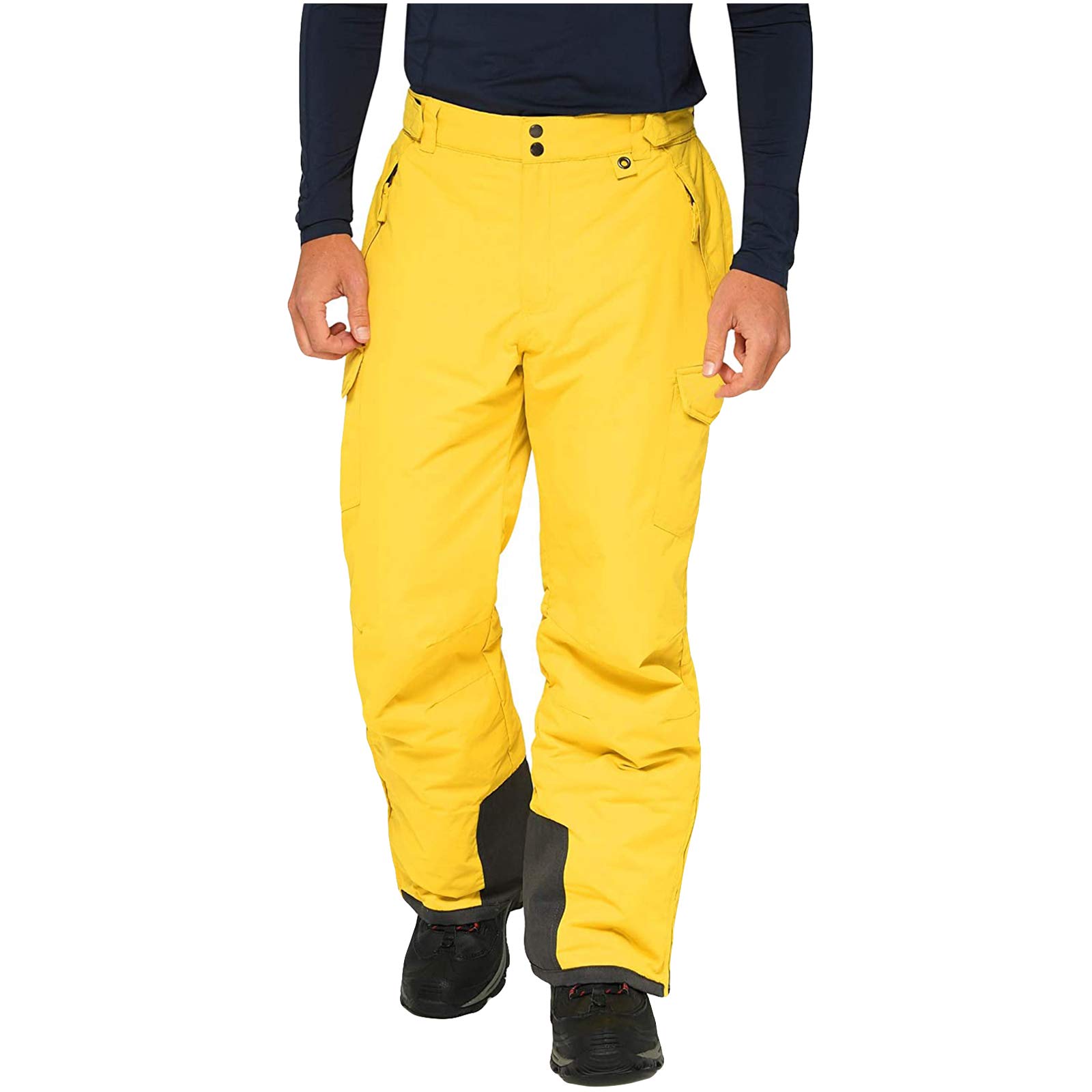JIAYOUA Insulated Waterproof Ski Pants for Women & Men - Winter Snow Cargo Pants for Outdoor Activities | Perfect for Skiing, Snowboarding & Cold Weather Adventures