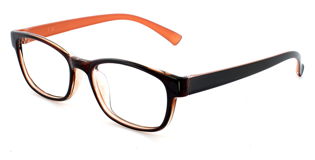 Stylish Plastic Eyeglasses NF2025 - Lightweight & Durable Frames for Men & Women - Perfect for Reading, Driving & Daily Wear