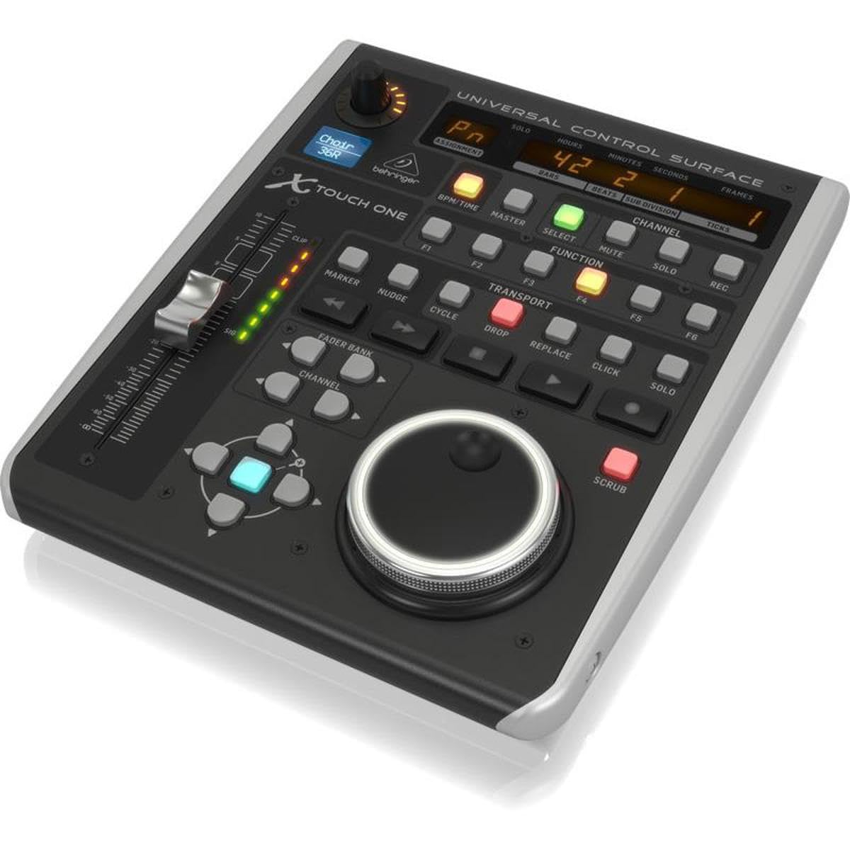 Behringer X-Touch One USB MIDI Controller - Compact DAW Control Surface for Music Production & DJing | Perfect for Home Studios, Live Performances & Audio Editing