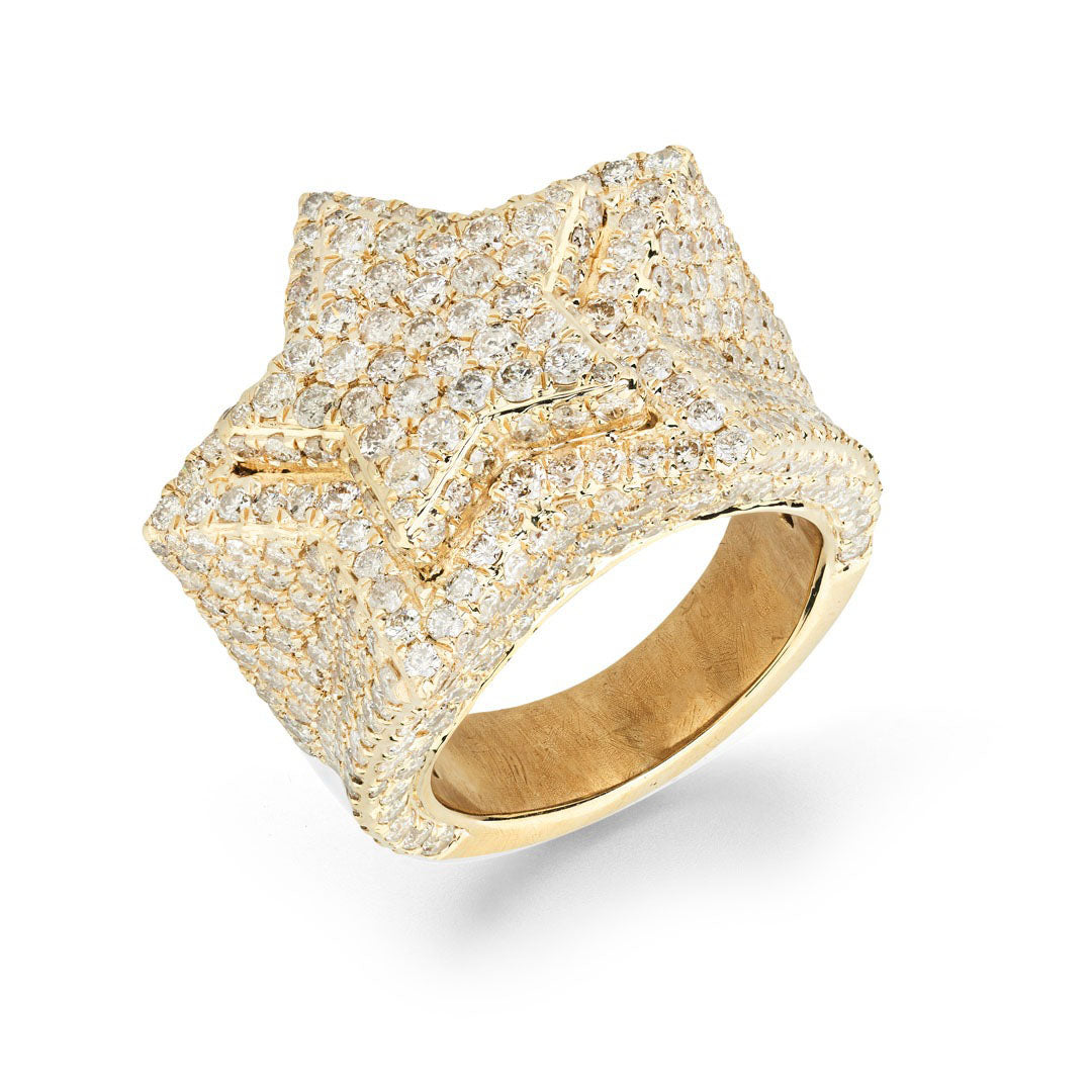 Star 365 Diamond Ring - 1 Carat Round Cut Solitaire Engagement Ring in 14K White Gold for Women, Perfect for Proposals, Anniversaries & Special Occasions