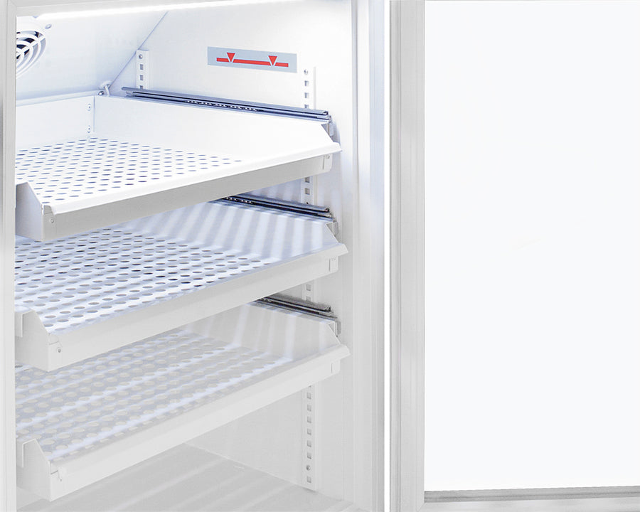 Accucold 6 Cu.Ft. ADA Compliant Medical Vaccine Refrigerator with Removable Shelves & Digital Temperature Control - Perfect for Pharmacies, Clinics, and Vaccine Storage Facilities