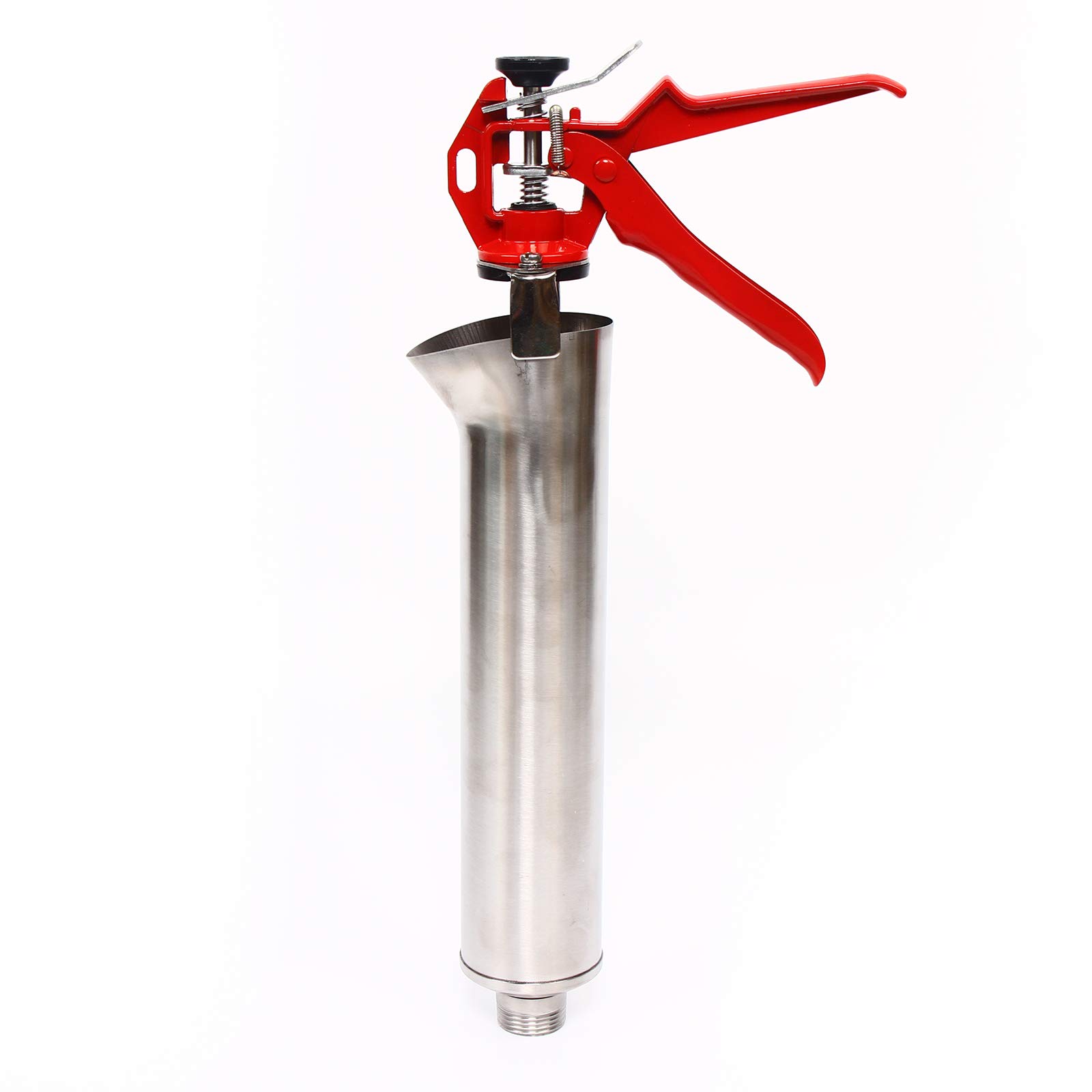 Stainless Steel Mortar Caulking Gun - Heavy Duty Cement Grout Applicator for Pointing, Grouting & Caulking | Perfect for Masonry, Tile Work & Concrete Repairs