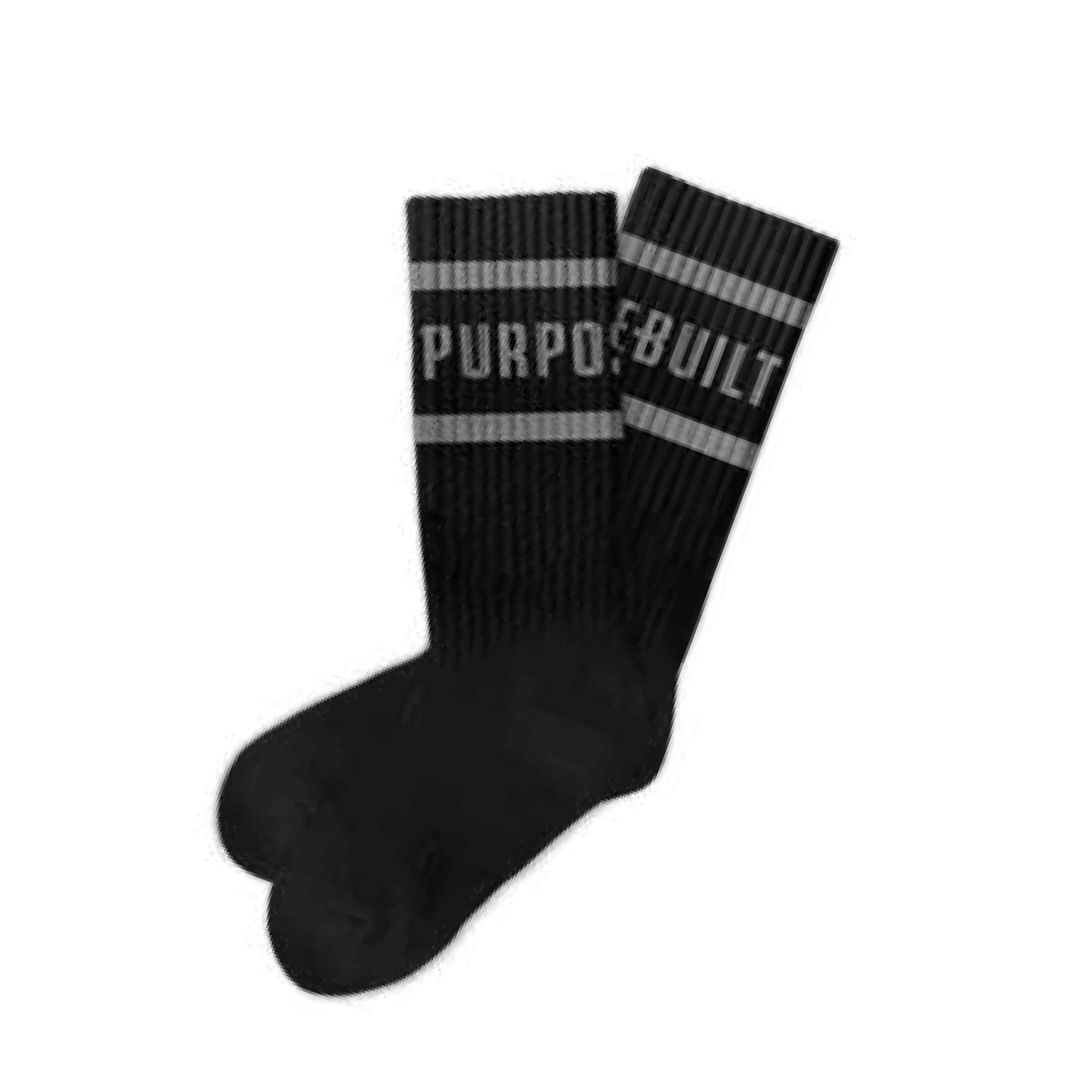 High-Performance Athletic Socks for Running & Sports - Breathable Black Workout Socks - Ideal for Gym, Marathon & Active Lifestyle