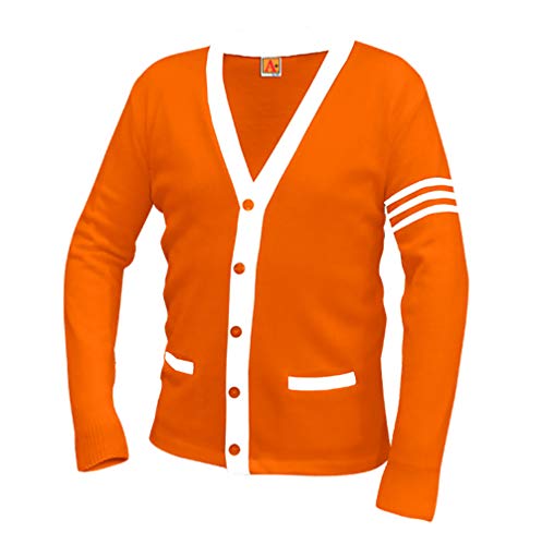 Orange/White