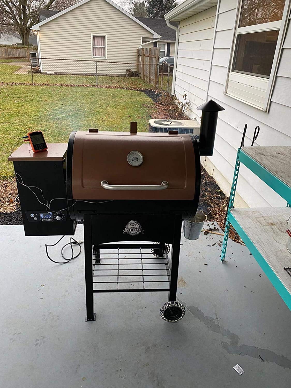 Grill Smoke Stack Replacement - Compatible with Pit Boss, Z Grills, Traeger, Camp Chef & Other Pellet Smokers | Durable Smoker Chimney Accessory for BBQ, Grilling & Outdoor Cooking